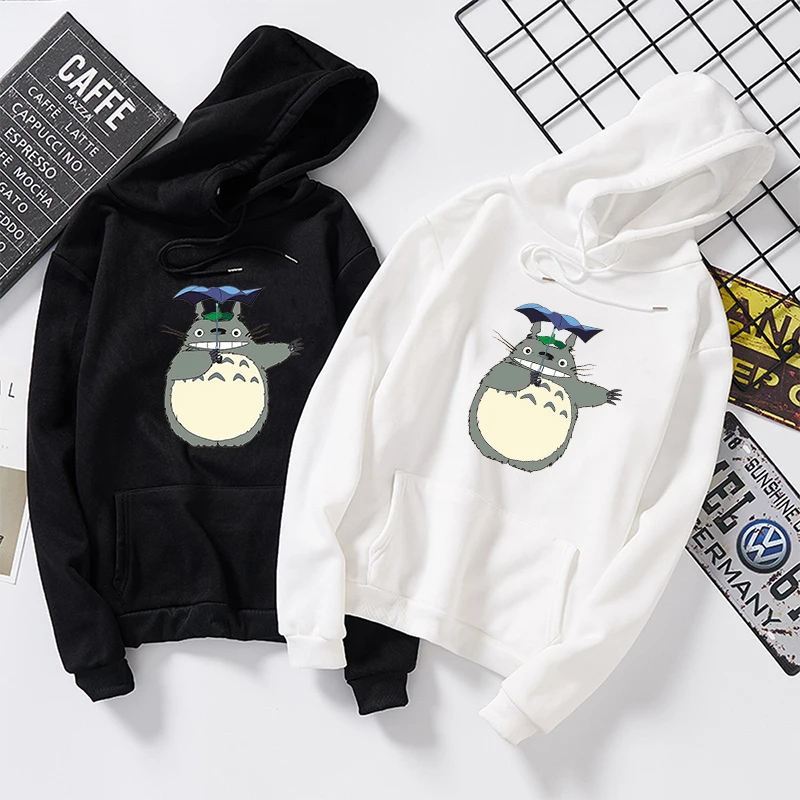 

Japanese Anime Studio Ghibli Hoodie Totoro Hoodies Sweatshirts Women student Harajuku Hoodie spirited away Sweatshirt Hoody Male