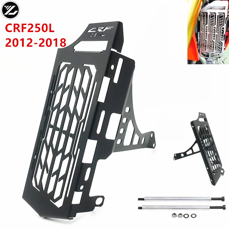 

For HONDA CRF250L CRF250 CRF 250 L 250L Rally 2017 2018 2019 2020 2021 Front Radiator Cooler Grille Guard Tirm Cover Protection