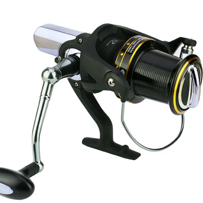 4.1:1 High Speed Guide Rod Structure Long Throw Wheel Spinning Reel Fishing Line Round Sea Fishing Wheel Fishing Reel River