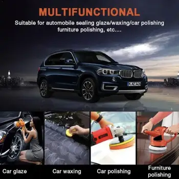 

5/6/7 inches Car Polishing Disc 6Pcs/Set Self-Adhesive Sponge Polishing Wool Waxing Buffing For Car Polisher Wheel Pad C2L6