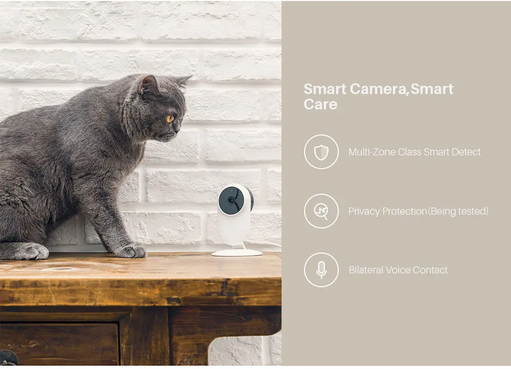 Xiaomi Mijia Smart Home IP Webcam 2.4G5.0GWiFi Wireless 1080P 130 Degree Wide Angle 10m Infrared Night Vision Cam APP Control (12)