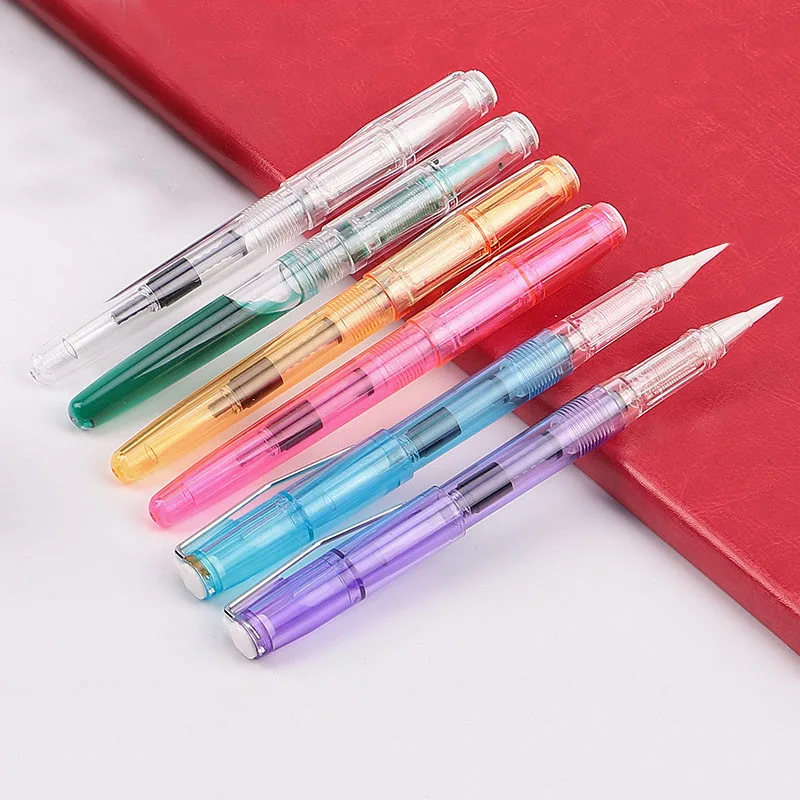 Мягкая ручка для воды многоразовые чернила фломастеры цветная ручка со смываемыми чернилами для детей каллиграфия ручка Живопись Рисунок Papeterie