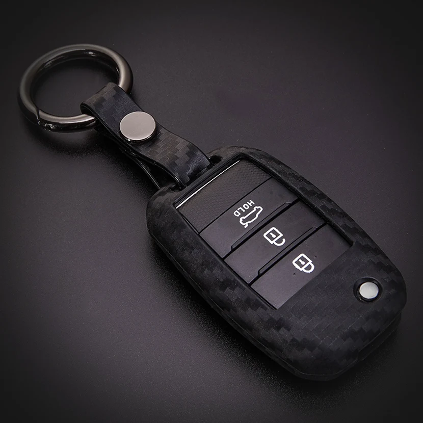 Чехол для автомобильного ключа KIA Rio K2 K3 K5 K7 Sportage Sorento Niro Picanto Cerato Optima 2011 2019 2020|Футляр