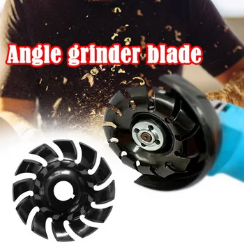 

Wood Shaping Disc Carving Disc 16mm Bore 12 Teeth Woodworking Angle Grinder Tool High Hardness Wood Carving Disc Angle Grinder