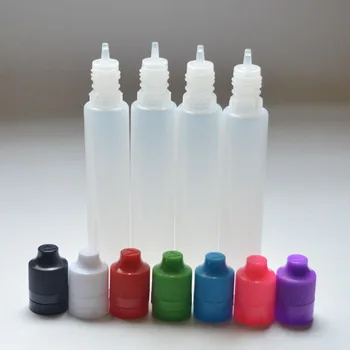 

50pcs Pen Style 30ml Bottle Dropper Bottle with Tamper Evident Childproof Cap Plastic E-liquid Bottle
