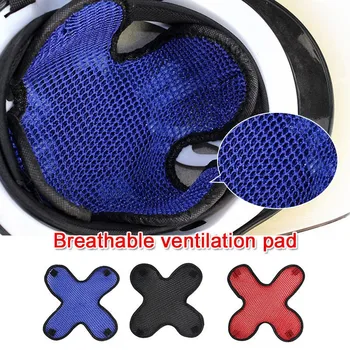 

3D Cellular Network Helmet Inner Pad Universal Insert Liner Helmet Cushion Motorcycles Helmet Heat Insulation Pad