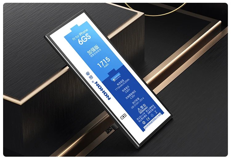 NOHON Батарея для iPhone 6S 5S 5C 4S аккумулятор iPhone4S iPhone5S iPhone6S Замена литий-полимерная батареи реальная Ёмкость инструменты Розничная Упаковка