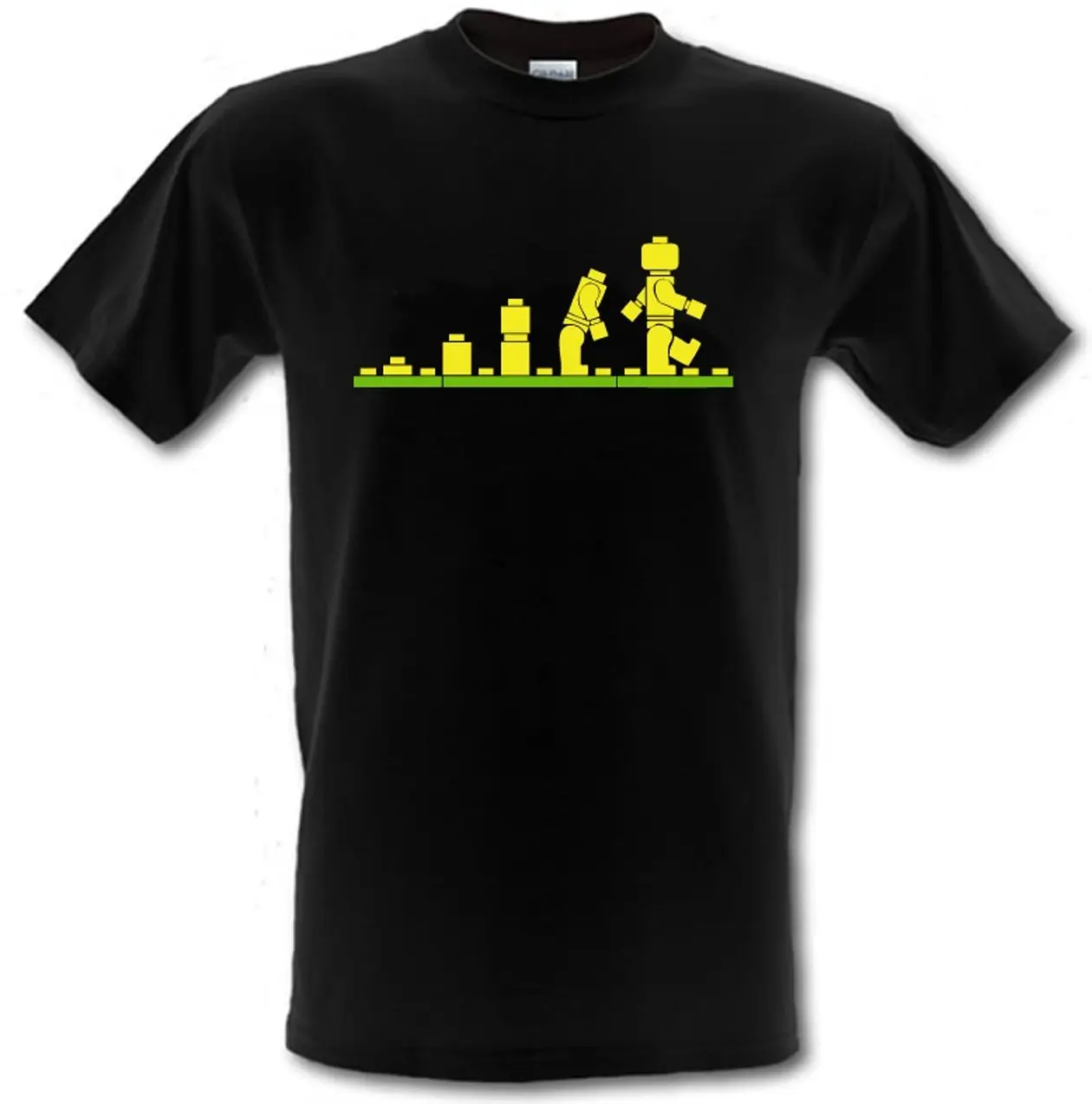 LEGO EVOLUTION Theory of Lego Evolution Heavy Cotton T-shirt Sizes:Small -XXLNEW ARRIVAL tees causal summer t shirt cheap wholes