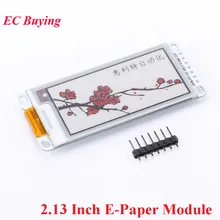 Module e-papier 2.13 pouces, écran d'affichage e-ink, pour Arduino E, noir, rouge, blanc, SPI, électronique, bricolage