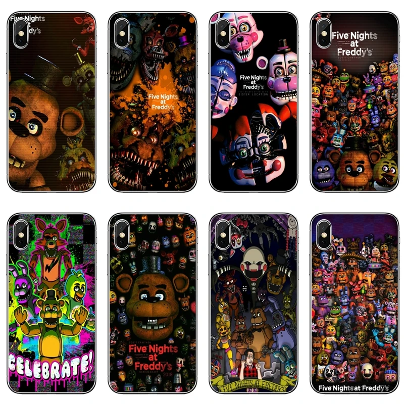 Прозрачный чехол для телефона The Full Ultimate Group FNAF Xiaomi Redmi S2 7 7A K20 6 6A 5A 4A 4X 5 Plus Note 8 4 Pro |