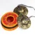 Новая Оптовая Продажа Падение 2.6 in/6.5 cm Ручной Работы Тибетская Медитация Tingsha Cymbal Bell с Буддийскими Символами Счастливые Символы