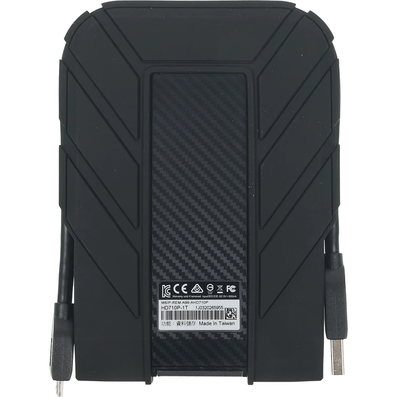 Жесткий диск A-Data USB 3.0 1Tb AHD710P-1TU31-CBK HD710Pro DashDrive Durable 2.5" черный