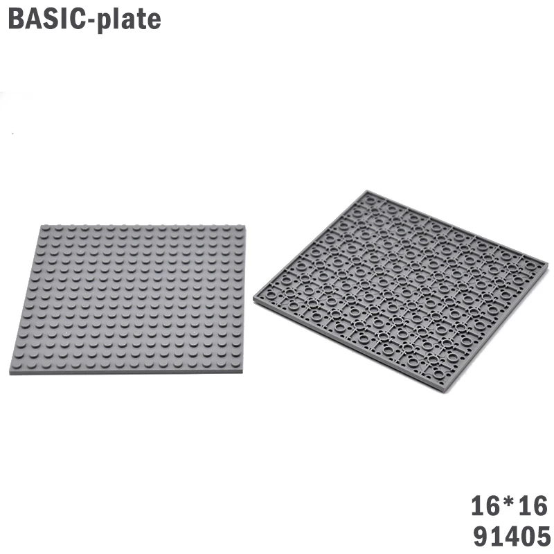 1 шт. MOC Базовая пластина для строительства 91405 16*16 точек строительные блоки технические детали создателя DIY образовательные подарки игрушки