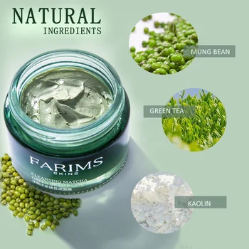 

Farims face mask Blackhead Dissolving Gel Green Mud Mask Whitening Anti Wrinkle Oil Control Magic Repair Deep clean skin care