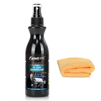

120ml Car Glass Coating Agent Rainproof Maintenance Agent Glass Rain Mark Oil Film Remover Agent for Windshield Rear View Mirror