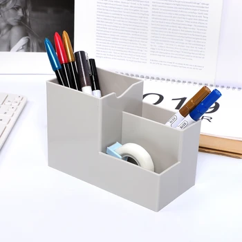 

1pc Creative multi-function penholder Desktop debris storage box cute desk accessories kawaii desk organizer
