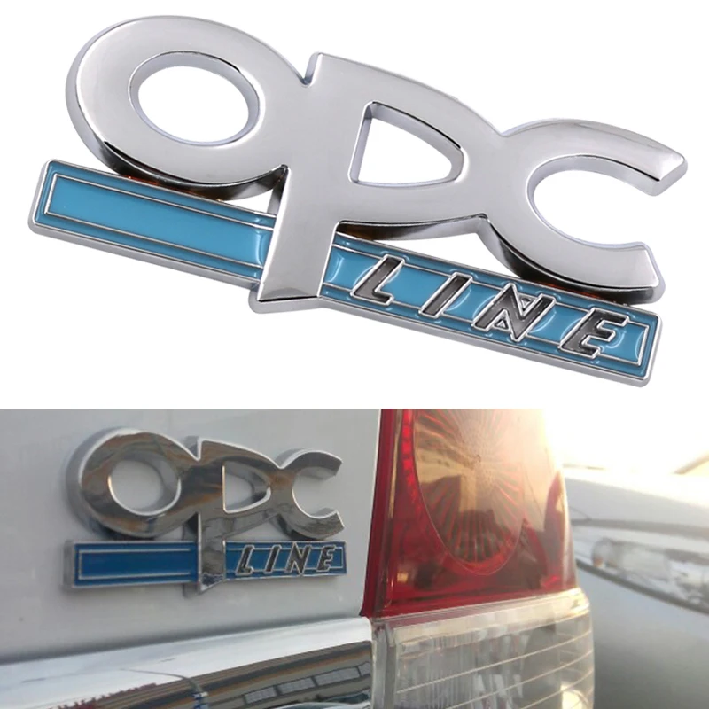 Автомобильный Стайлинг 3D металлическая opc линия эмблема автомобиля боковое