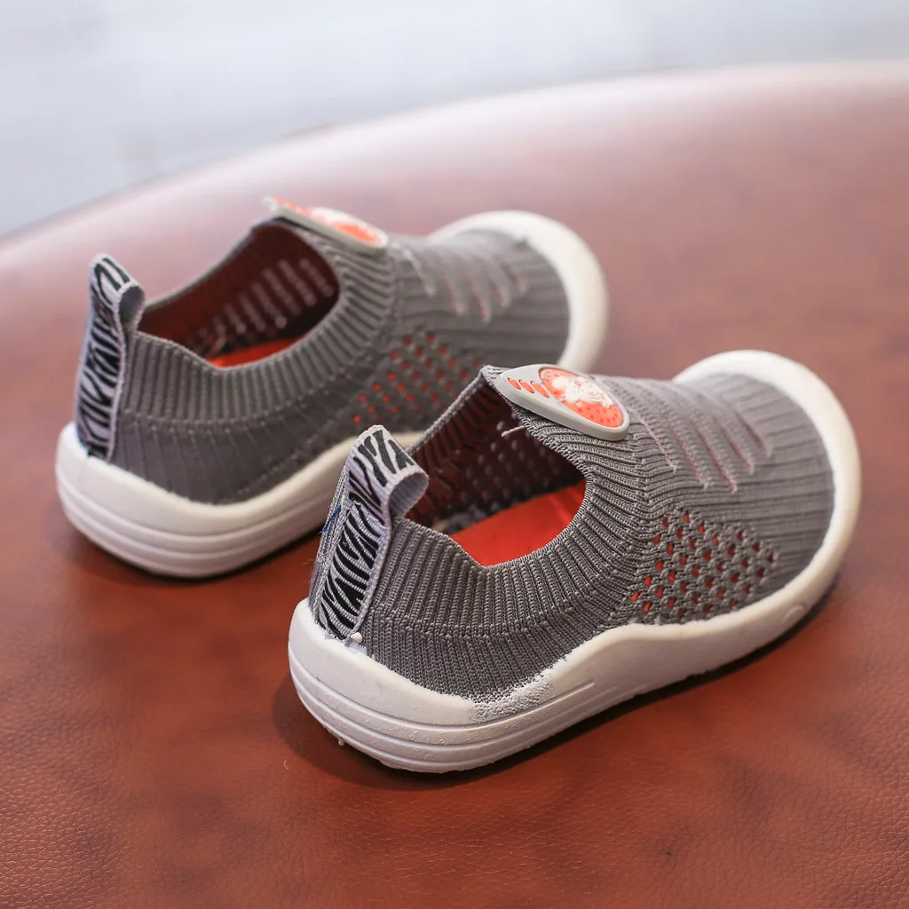 ONTO-MATO Children Infant Kids Baby Girls Boys Letter Mesh Sport Run Sneakers Casual Shoes Fashion Children Sports Shoes Casual