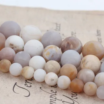 

Natural Stone Matte Multicolor Agates Onyx Loose Beads 15" Strand 6 8 10 12 MM Pick Size For Jewelry Making DIY Charm Bracelet