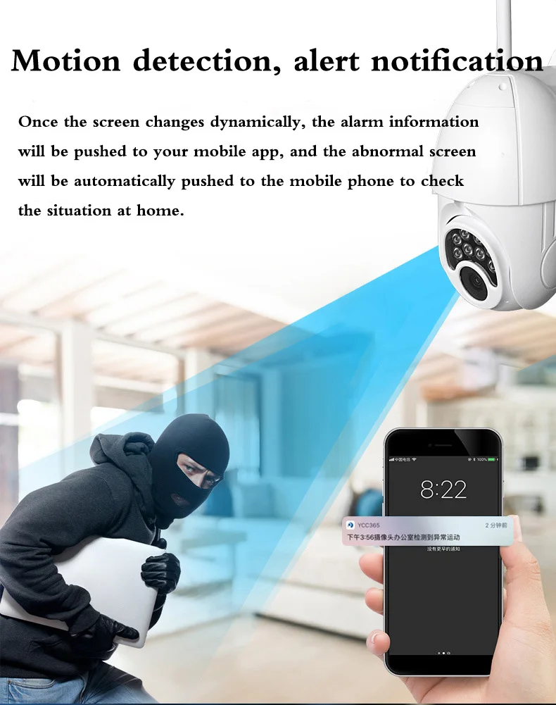 PTZ Беспроводная ip-камера, wifi, уличная, 1080 P, скоростная купольная камера безопасности, CCTV, панорамный наклон, зум, ИК аудио камера наблюдения