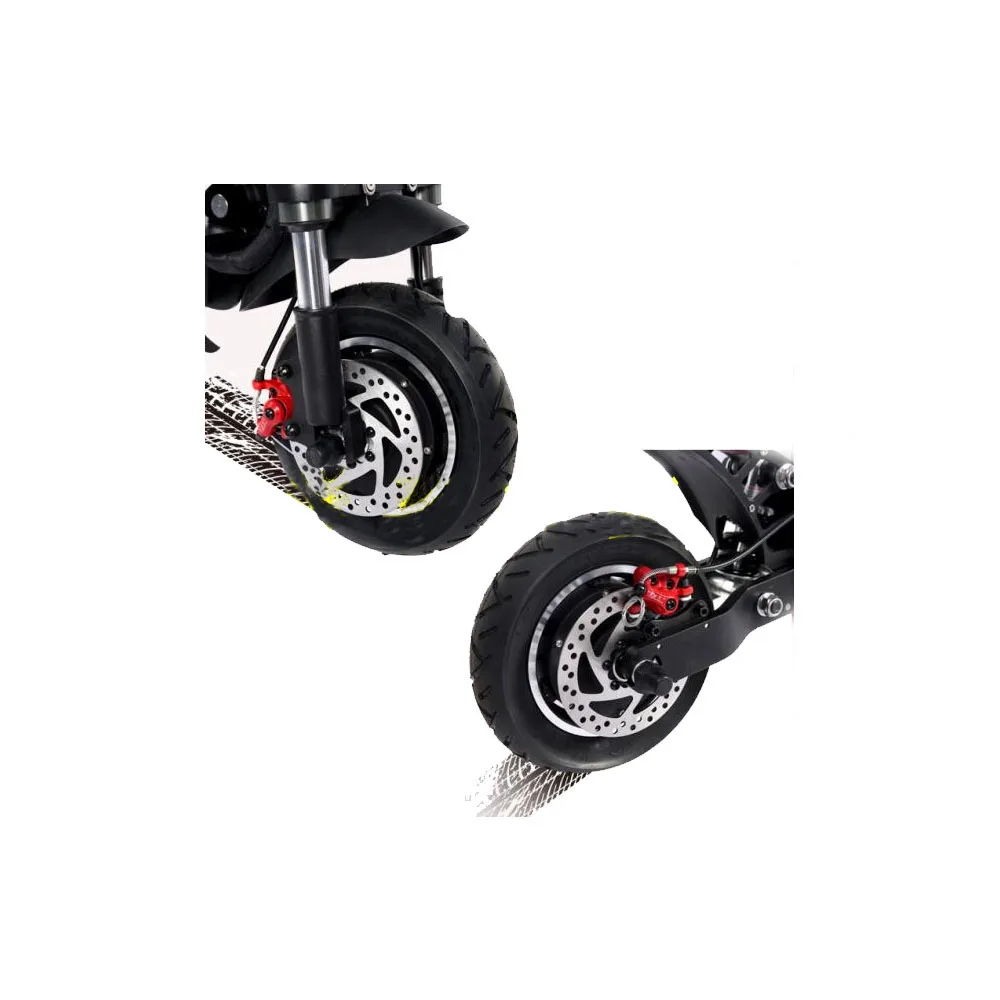  11inch 48v/52v 21ah 2000w Double Aluminum Alloy Drive Strong Power Adult Electric Scooter Foldable 