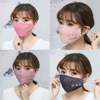 

4PC/sets Cloth Masks Washable Protective Mouth-muffle FaceMasks Mouth Cover Reuseable Mouth Face Mask mondmaskers mascarillas