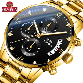 

Top luxury memorial Olmert inherits Mann Gooden watch Mann men's military watch loose analog quartz watch display tomorrow