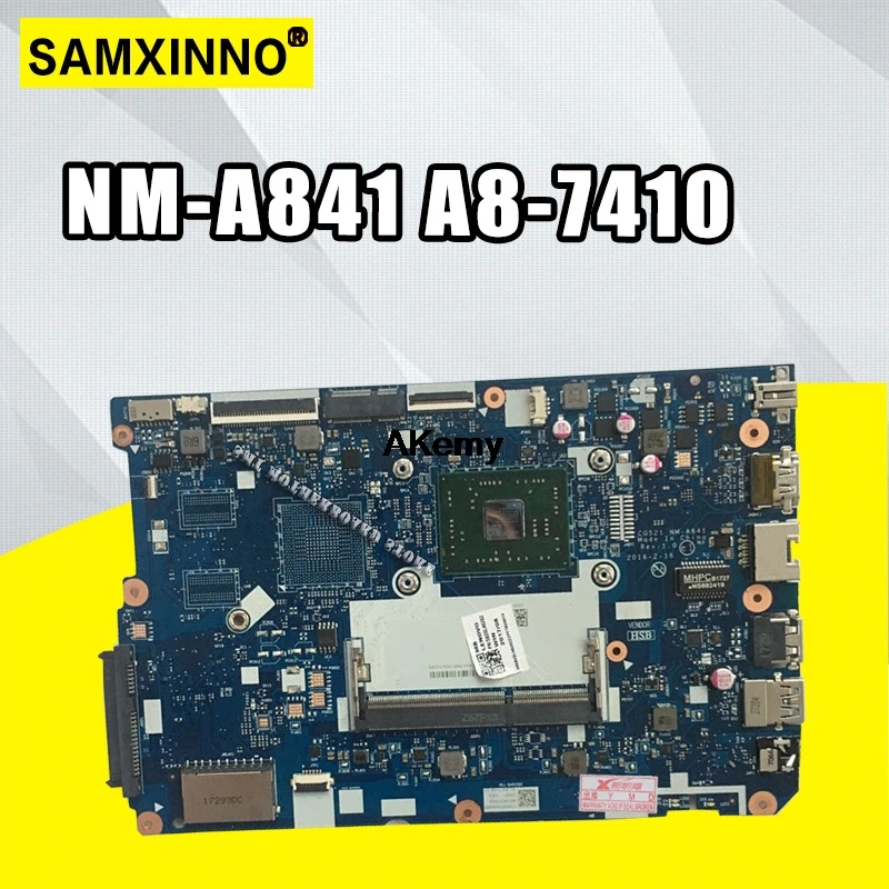 

Applicable to Lenovo 110-15ACL CG521 NM-A841 notebook motherboard CPU A8-7410 DDR3 100% test work
