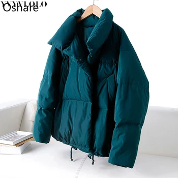 

NEW Autumn Winter Jacket Women Coat 2020 Fashion Female Stand Winter Jacket Women Warm Casual Plus Size Overcoat Winter Clothes