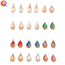 Сердечный Дизайн 50 шт 9*18 мм ювелирные аксессуары/хрустальный кулон/амулеты ювелирные изделия/изготовление сережек/Сделай сам/ручная работа/фурнитура для сережек