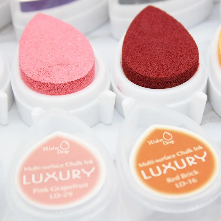 40pcs Colors Ink Pad DIY Scrapbooking Stamp Inkpads Vintage Craft Colorful Inkpad Stamps Sealing for Decoration Paper Card - Image 5