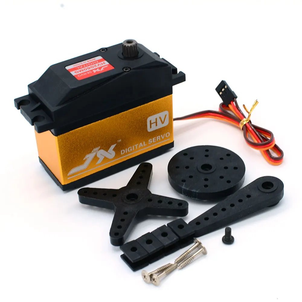 JX Servo PDI-HV2060MG 60 кг 120 ° 360 с высоким крутящим моментом 180 цифровой сердечник для 1/5Car Rc