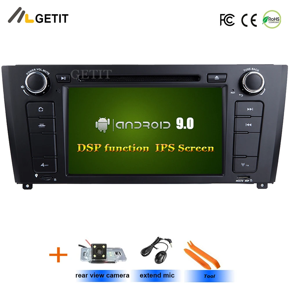 Best Android 9.0 Car DVD  Player for BMW 1 Series E81/E82/I20 With BT Wifi Radio Stereo GPS Navigation IPS Screen Car Head Unit 0