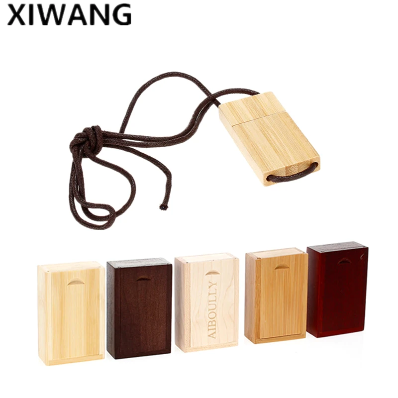 Портативный деревянный бокс usb memory stick 32G pen drive 16G 4G 8G USB flash drive 64 Гб usb-носитель stick 128gb креативный Бесплатный Пользовательский логотип