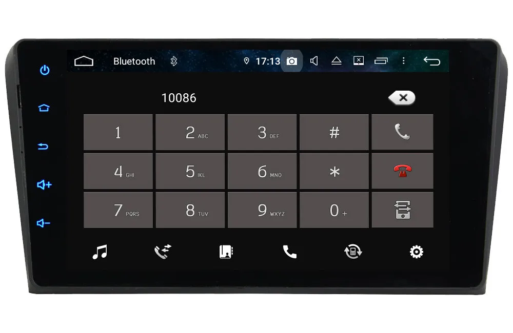 Clearance Klyde 9" IPS 4G WIFI Android 9.0 Octa Core 4GB RAM 64GB ROM DSP BT Car DVD Multimedia Player Radio Stereo For Mazda 3 2004-2009 2