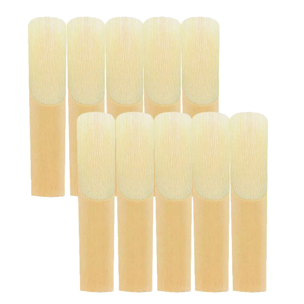 10 Pcs High Quality Alto Sax Saxophone Reeds Musical Instrument Accessories