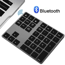 34 клавиши мини Bluetooth беспроводная цифровая клавиатура для Windows PC IOS Mac OS Android