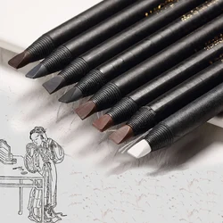 12PCS HaoZhuang Eyebrow Pencil Cosmetic Wholesale Eyeshadow Natural Long-Lasting Tattoo Eyebrows Eaterproof Makeup set Beauty