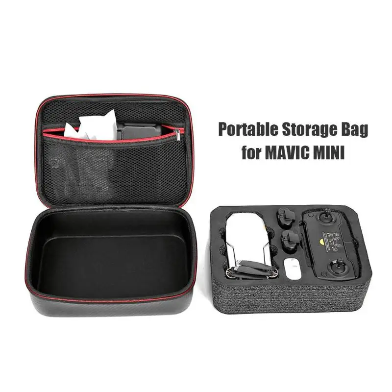 Best OGE PU Waterproof Carrying Case for Mavic Mini Portable Anti-fall Storage Bag Handheld Protective Cover for DJI Mavic Mini Protector 