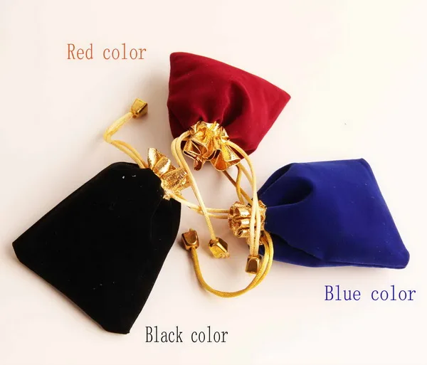

9x12cm Personalized Black Customized Small Mini Velvet Jewelry Gift Bags And Packaging 12pcs
