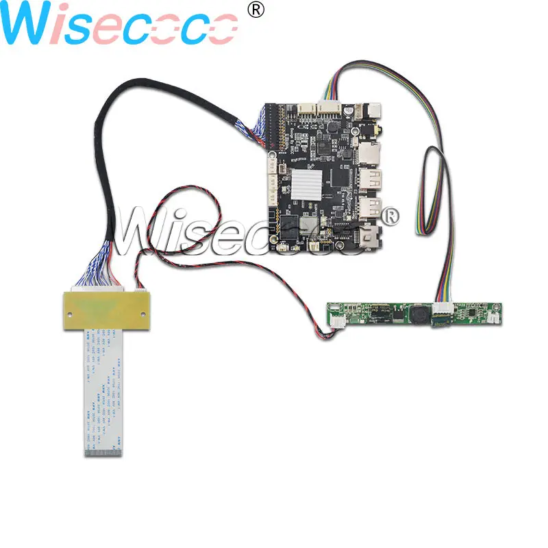 Wisecoco 12," 1920 × 720 высокая подсветка 1000 нит бар дисплей+ DC USB LVDS CCFL инвертор плата контроллера для автомобильного дисплея