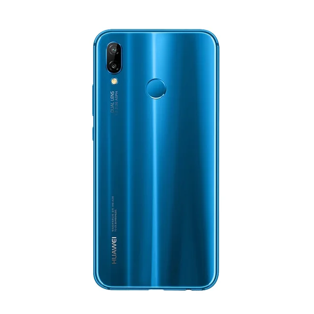 Мобильный телефон huawei P20 lite с глобальной прошивкой, 4 ГБ, 64 ГБ, 5,84 дюйма, 3000 мАч, Android 8,0, поддержка камеры AI, отпечаток пальца - Цвет: 4G 64G Blue