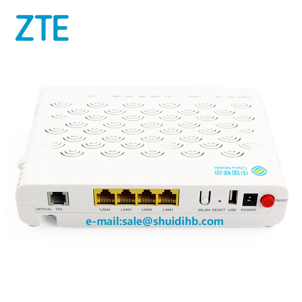 ZTE ZXHN F623 GPON ONU 1GE + 3FE порт 1 голосовой s WIFI ONT английский интерфейс|Оптоволоконное