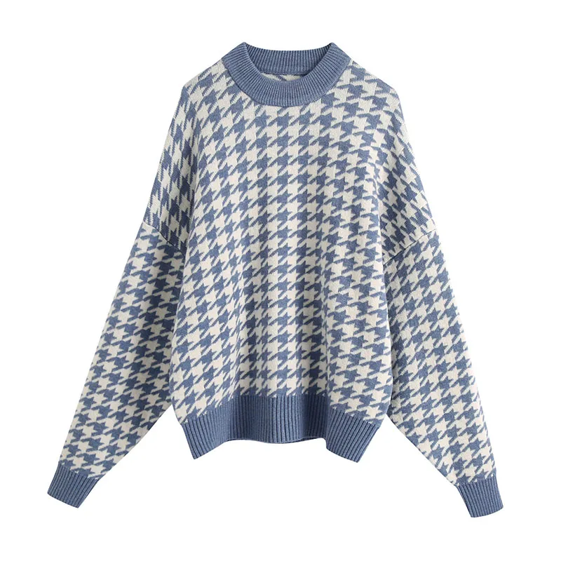 blue sweater