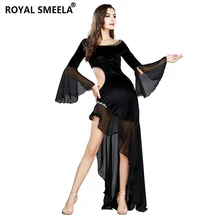 Восточное танцевальное платье для танца живота представление Модальная юбка вечерние сценические шоу сексуальный Цельный Наряд- 884002