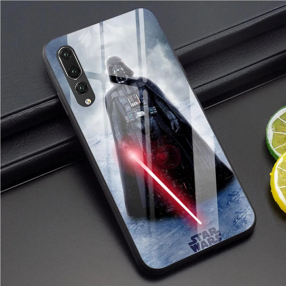 Чехол из закаленного стекла Star Wars для huawei P30 Lite, чехол для телефона P20 Lite P30 Pro P Smart mate 20 Lite 7A Pro