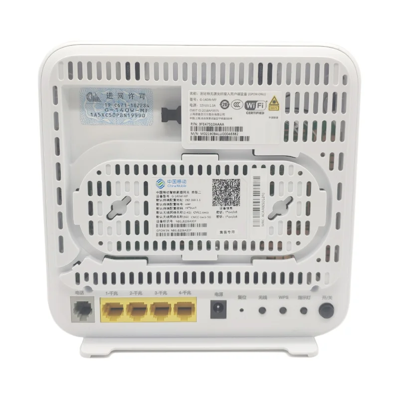 8 шт. б/у ont onu gpon wifi nokia G-140W-MD английская прошивка 1GE + 3FE 1Tel Wifi USB | Мобильные телефоны