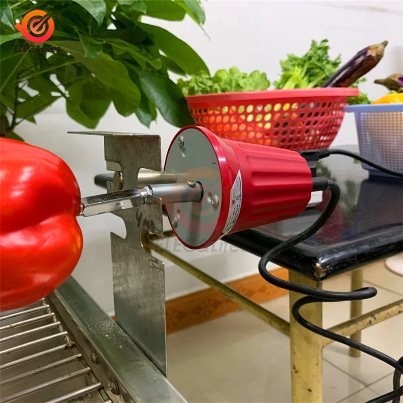 Red Solid Construction Barbecue Grill Rotator Motor BBQ Roast Bracket Accessory High Quality Electric BBQ Motor Barbecue EU Plug