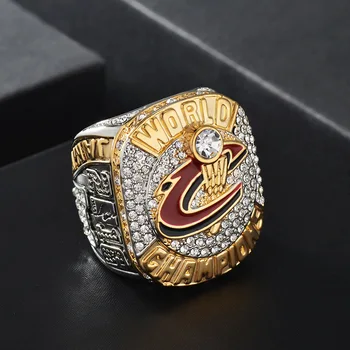 

Men's Ring NBA Finals Champion Ring Basketball Memorial Style Men's Basketball Fan Memorial Ring Warriors
