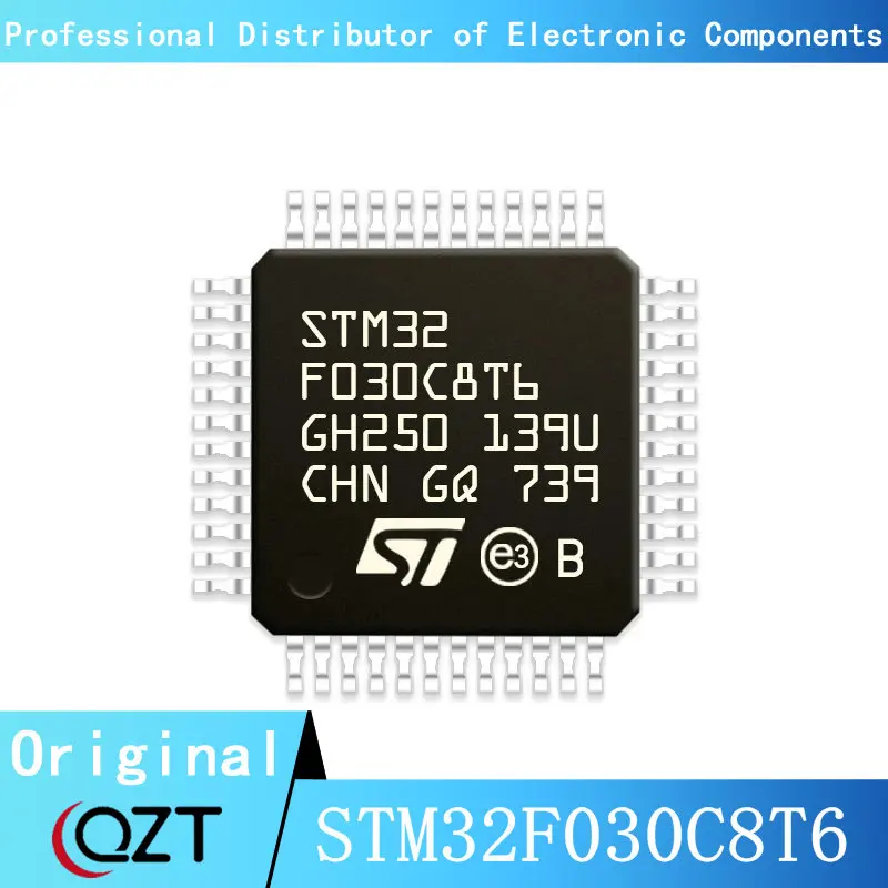 10pcs/lot STM32F030 STM32F030C8 STM32F030C8T6 LQFP-48 Microcontroller chip New spot stm32f030 32f031 c8t6 f4p6 k6t6 r8t6 cct6 c6t6 rct6 f6p6 qfp